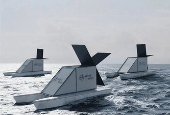 Photo Veterná turbína z hliníka a plachtoviny prinesie elektrinu do odľahlých oblastí