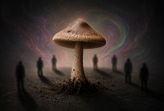 Photo Záhadná čínska huba spôsobuje halucinácie miniatúrnych ľudí