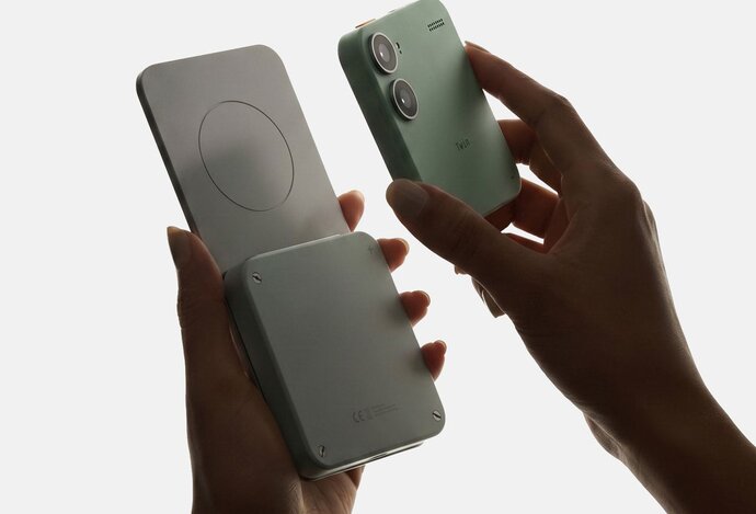 Photo 2 v 1: Modulárny smartfón Twin Phone pomáha riešiť digitálnu závislosť