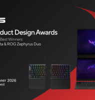 Photo ASUS a Republic of Gamers získali 43 ocenení  Red Dot Product Design Award 2026