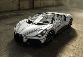 Photo Extravagantné Bugatti s výkonom 1177 kW a porcelánovým dizajnom