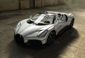 Photo Extravagantné Bugatti s výkonom 1177 kW a porcelánovým dizajnom