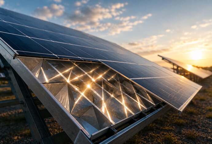 Photo Inovatívny dizajn solárnych panelov zvyšuje produkciu energie až o 20 percent