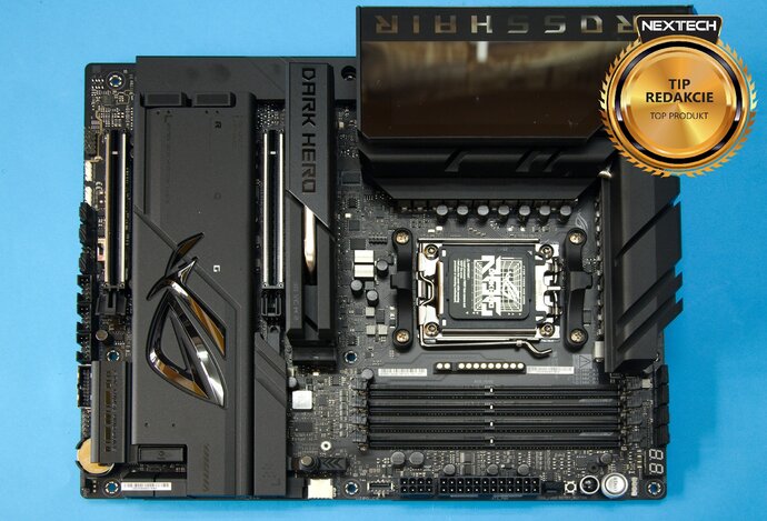 Photo ROG Crosshair X870E Dark Hero - prémiová doska pre  AMD Ryzen 9000