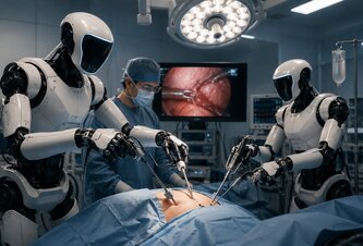 Photo Humanoidné roboty úspešne zvládli operáciu žlčníka