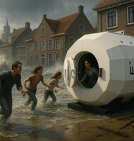 Photo Kapsule LifePods ochránia posádku pred záplavami, požiarmi, explóziami či ozbrojenými útokmi
