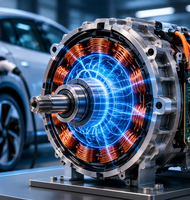 Photo Inovatívny elektromotor nahrádza pevné magnety softvérovo riadeným magnetickým poľom