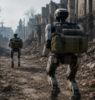 Photo Ukrajina chce na front nasadiť 25 000 humanoidných robotov