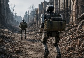 Photo Ukrajina chce na front nasadiť 25 000 humanoidných robotov