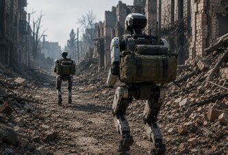 Photo Ukrajina chce na front nasadiť 25 000 humanoidných robotov
