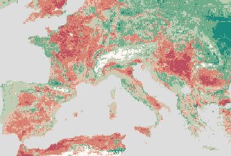 Photo Interaktívna mapa ukazuje ako zvyšovanie teplôt radikálne mení podmienky na poľnohospodársku produkciu v Európe 