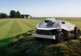 Photo Robotická kosačka 4x4 do ťažkého terénu vybavená GPS a kamerovým systémom
