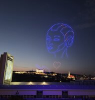 Photo Samsung pripravuje na Tyršáku veľkolepú drone show a produktový launch