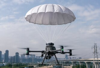 Photo Drony dostanú padák na ochranu techniky aj ľudí pod nimi