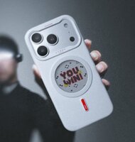 Photo Inteligentný kryt na telefón s displejom na zobrazovanie fotografií aj bez batérie
