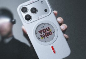 Photo Inteligentný kryt na telefón s displejom na zobrazovanie fotografií aj bez batérie