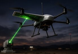 Photo Dopĺňanie energie laserom by mohlo predĺžiť výdrž dronov počas letu