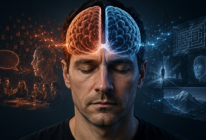 Photo Pacienti s prerušeným spojením medzi hemisférami vnímajú dve odlišné reality