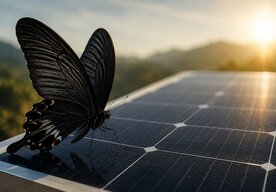 Photo Štruktúra motýlích krídel dokáže výrazne zvýšiť efektivitu solárnych panelov
