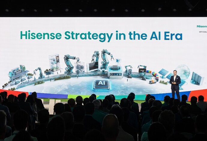 Photo Hisense predstavuje stratégiu rastu založenú na umelej inteligencii pre novú éru inteligentného života