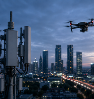 Photo Existujúce mobilné siete 5G dokážu lokalizovať nežiaduce drony
