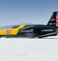 Photo Auto na vodíkový pohon s motormi zo stavebných strojov dosiahlo rekordnú rýchlosť 653 km/h  