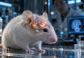 Photo Vedci voperovali ľudské mozgové bunky do laboratórnych myší a pozorovali, čo sa bude diať