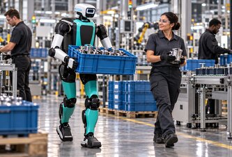 Photo Humanoidný robot Digit 5 už môže pracovať vo farbrike spolu s ľuďmi aj bez ochranných bariér  