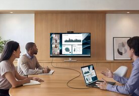 Photo Dell Pro P 43 4K Huddle Conferencing Monitor – P4326QEB / Konferenčný monitor pre malé tímy