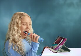 Photo Koniec prehovárania v kúpeľni. Nová kefka Philips Sonicare for Kids mení čistenie zubov na zábavu