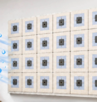 Photo Inovatívna papierová tapeta generuje elektrinu z vlhkosti vzduchu 