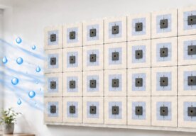 Photo Inovatívna papierová tapeta generuje elektrinu z vlhkosti vzduchu 