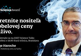 Photo Serge Haroche na ESET Science Talks: Zažite diskusiu s nobelistom 