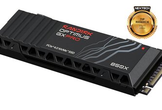Photo SANDISK Optimus GX PRO 850X NVMe / Elitný výkon pre hráčov a tvorcov obsahu