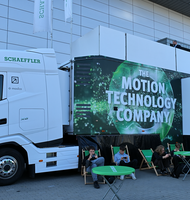 Photo Schaeffler priniesol na MSV v Brne svoj Motion Technology Truck ako pojazdnú expozíciu technológií pohybu