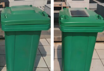 Photo Inovatívne zariadenie využíva slnko na likvidáciu smradu z odpadkov v smetiakoch
