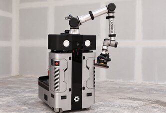 Photo Stavebný robot pracuje so sadrokartónom 3x rýchlejšie ako ľudia